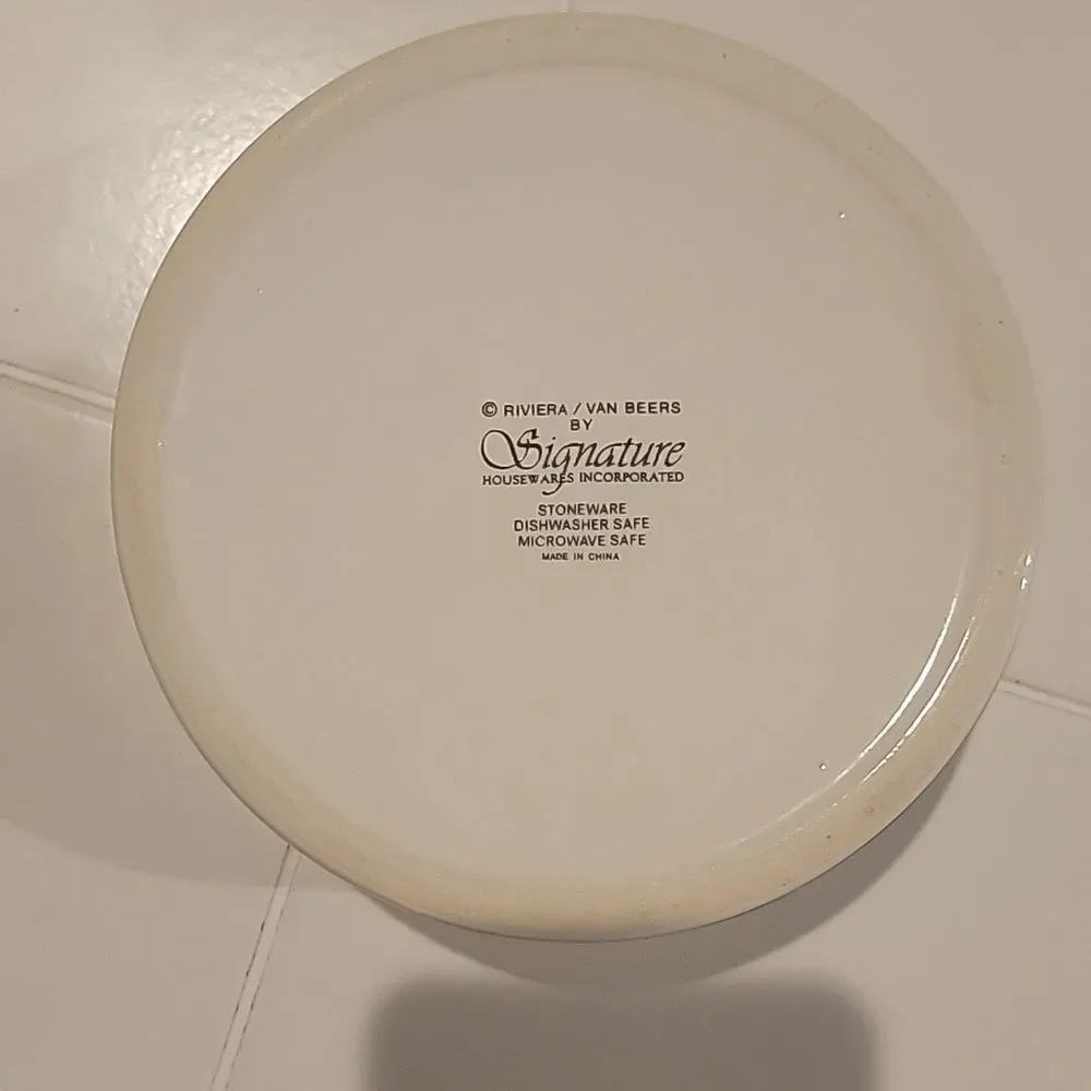 Van Beers Christmas dog bowl